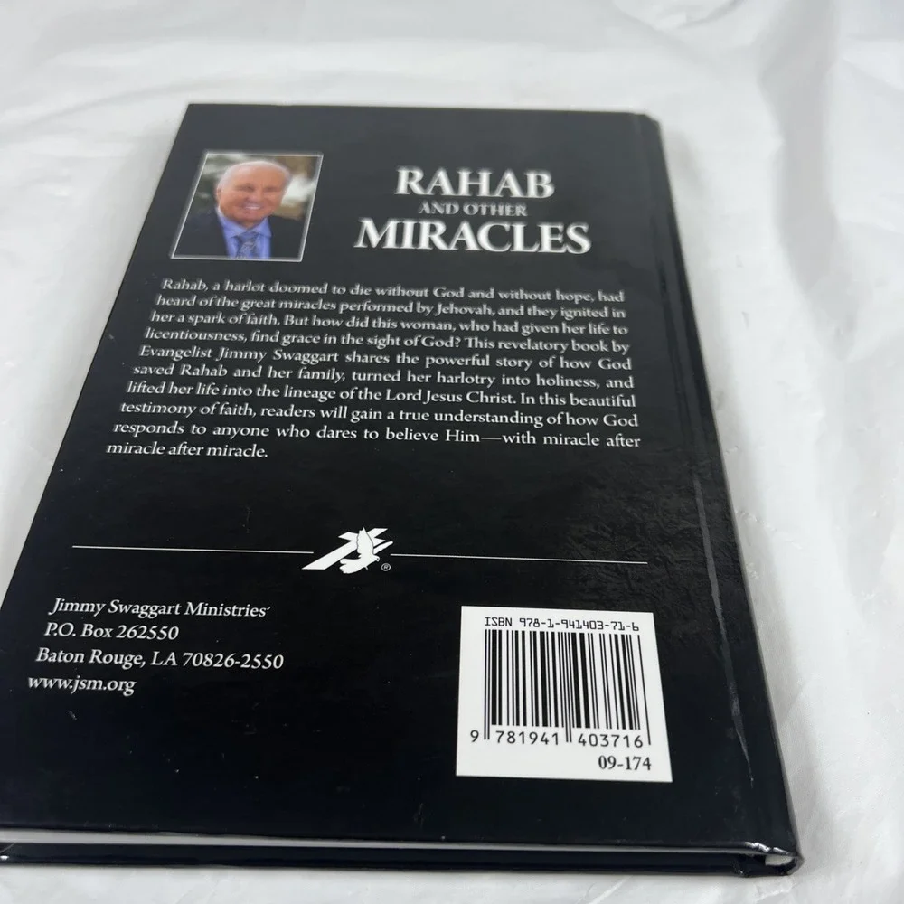 RAHAB AND OTHER‎ MIRACLES - Hardcover By Jimmy Swaggart - GOOD